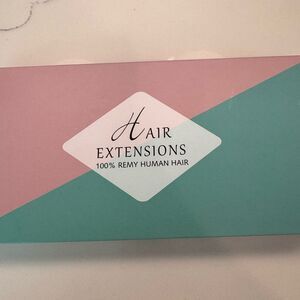 Remy Human Hair Extensions - Blonde 10”